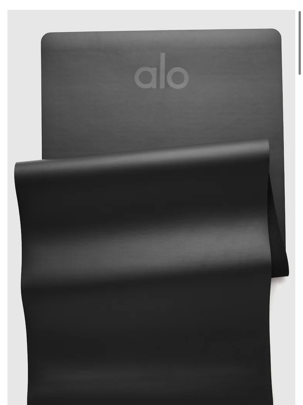 ALO Yoga Black Non-Slip Yoga Mat